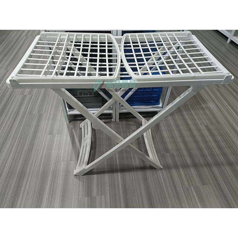 Molde para perchas plegables de inyección de plástico