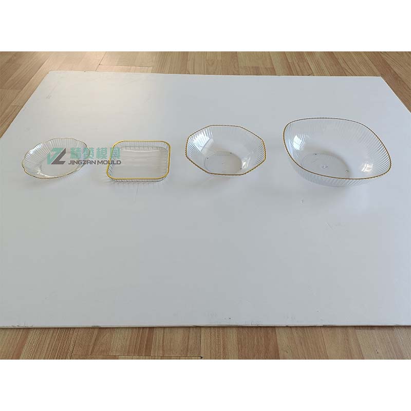 Molde de plato y cuenco pequeño de plástico PET