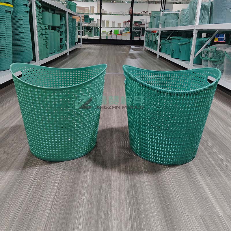 Molde de cesto de ropa de plástico