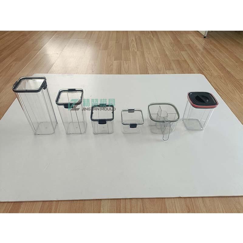 Molde de caja de almacenamiento de granos de plástico PET